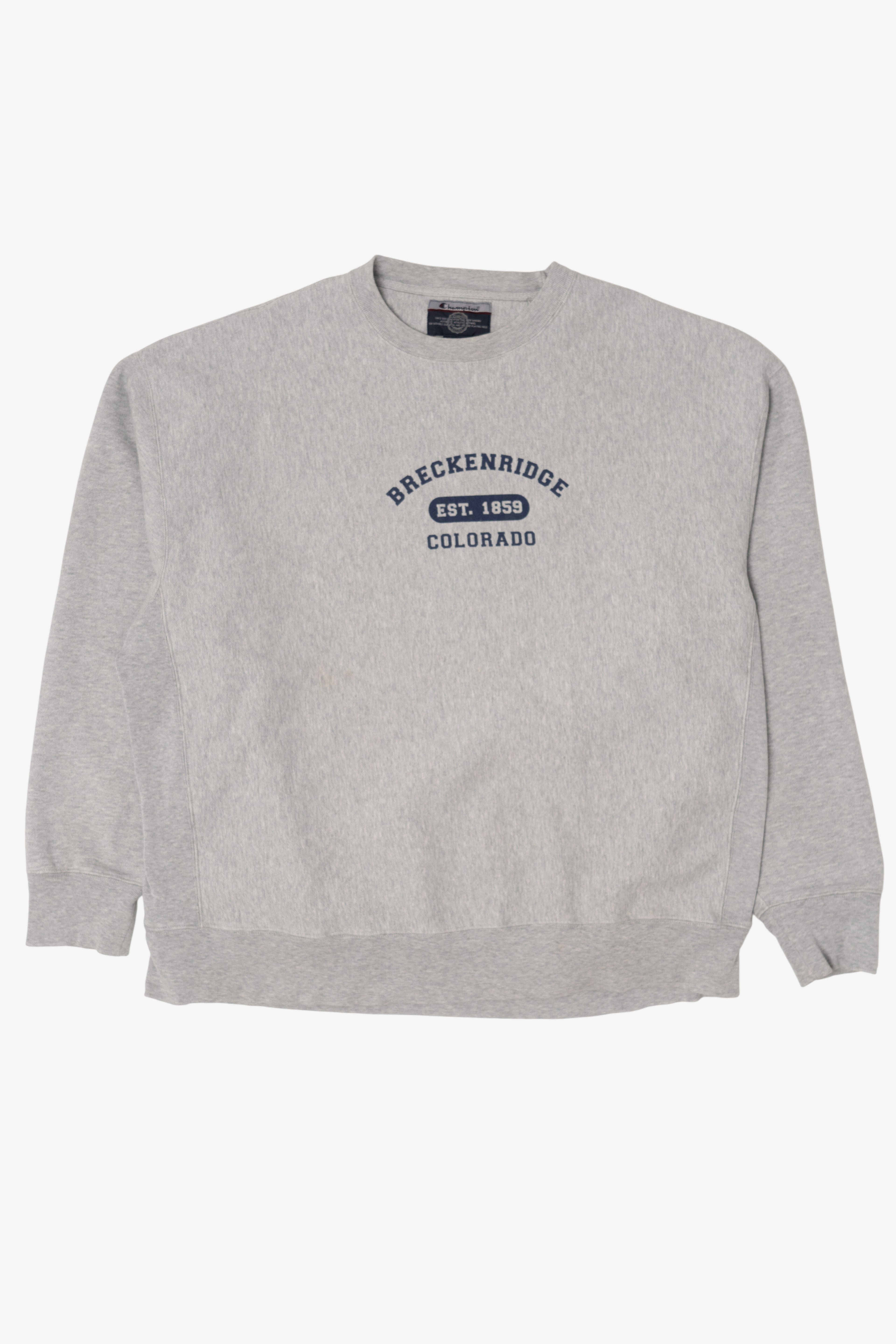 Gray Breckenridge Colorado Sweatshirt (2010s)