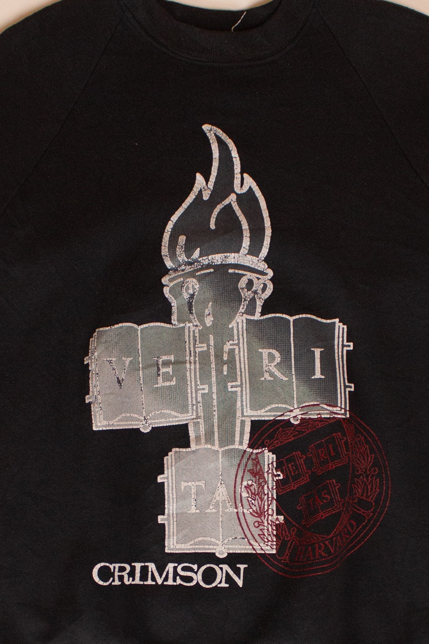 Vintage Harvard Crimson Sweatshirt (1990s)