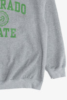 "Colorado State" Colorado State University Crest College Sweatshirt (2010s)