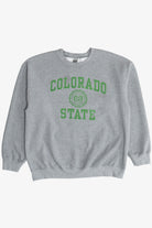 "Colorado State" Colorado State University Crest College Sweatshirt (2010s)