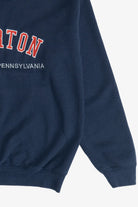 "Wharton University Of Pennsylvania" Embroidered College Sweatshirt (2010s)