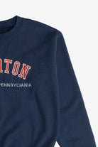 "Wharton University Of Pennsylvania" Embroidered College Sweatshirt (2010s)