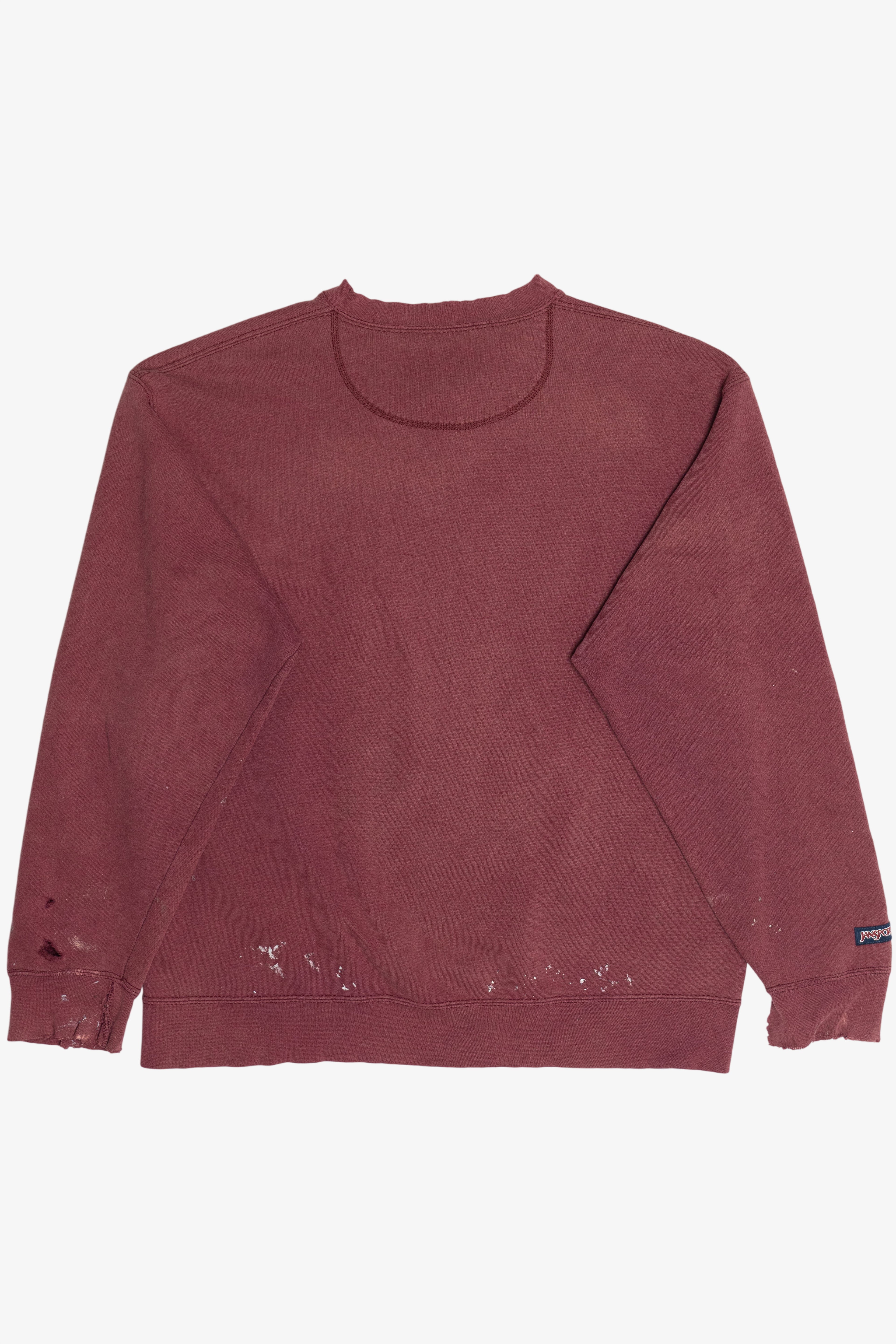 Vintage Thrashed "Lock Haven University" Pennsylvania College Sweatshirt (1990s)