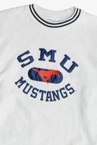 Distressed "SMU Mustangs" Champion University Sweatshirt (2010s)
