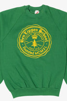 Vintage Green Ben Lippen School Sweatshirt (1990s)