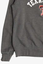 "Texas Tech" Embroidered Logo College Sweatshirt (2020s)