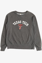 "Texas Tech" Embroidered Logo College Sweatshirt (2020s)