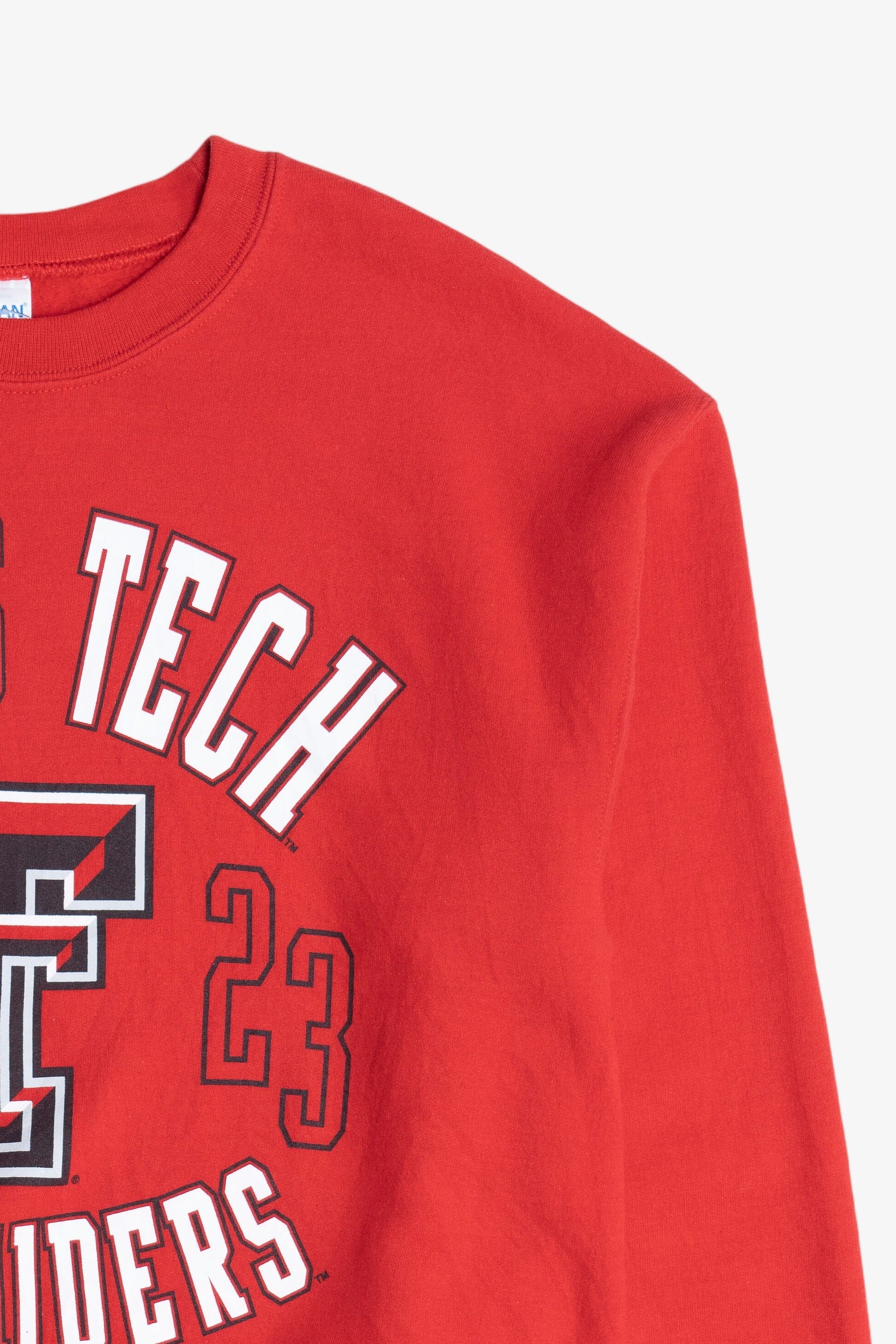 Vintage "Texas Tech Red Raiders" College Sweatshirt (2000s)
