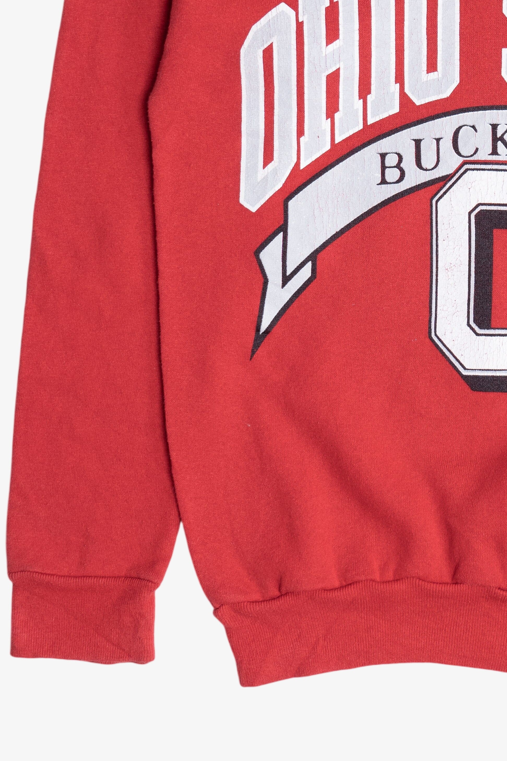 Vintage "Ohio State Buckeyes" Ohio State University Logo 7 Sweatshirt (1990s)