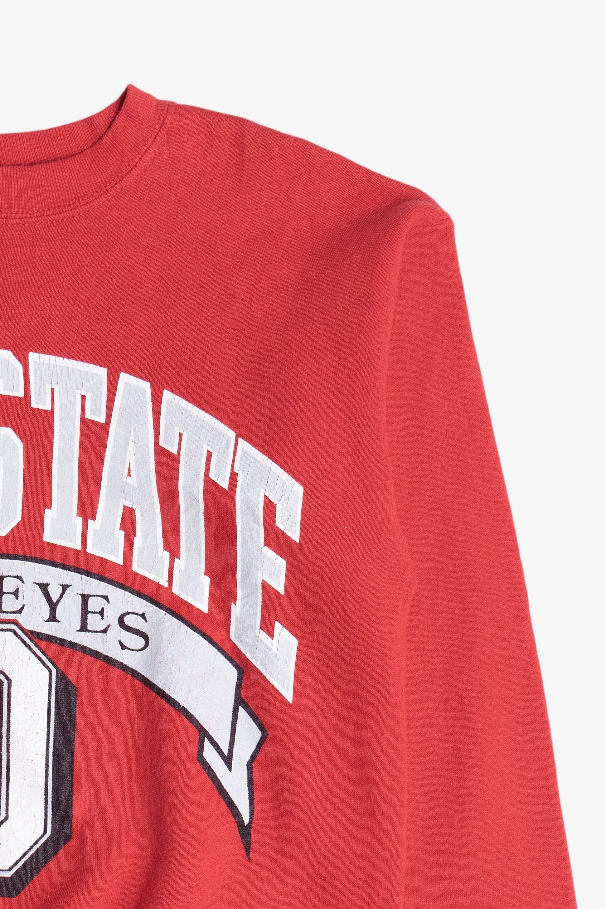 Vintage "Ohio State Buckeyes" Ohio State University Logo 7 Sweatshirt (1990s)