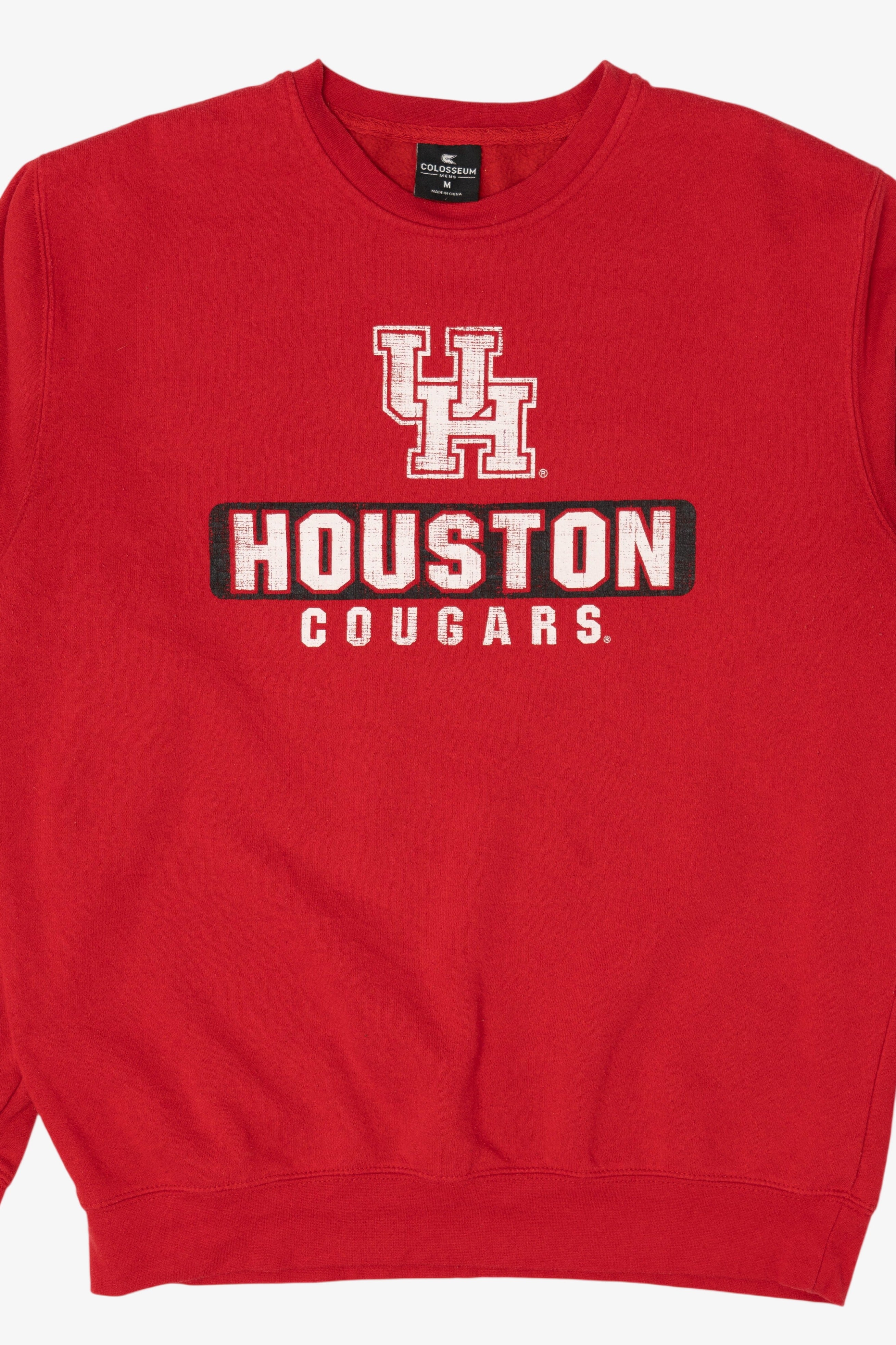 Red University Of Houston Cougars Sweatshirt (2010s)