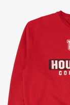 Red University Of Houston Cougars Sweatshirt (2010s)