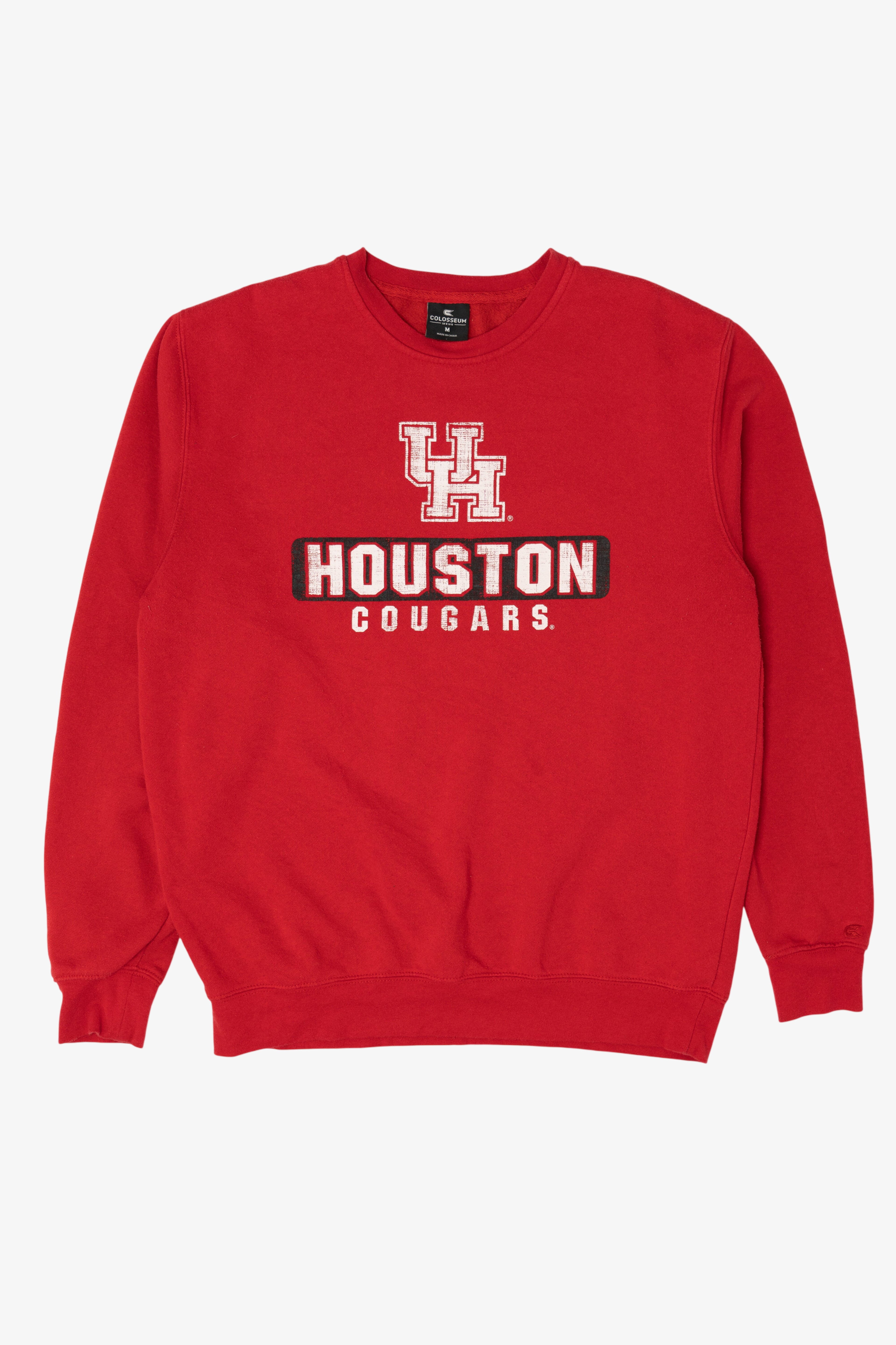 Red University Of Houston Cougars Sweatshirt (2010s)
