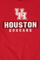 Red University Of Houston Cougars Sweatshirt (2010s)