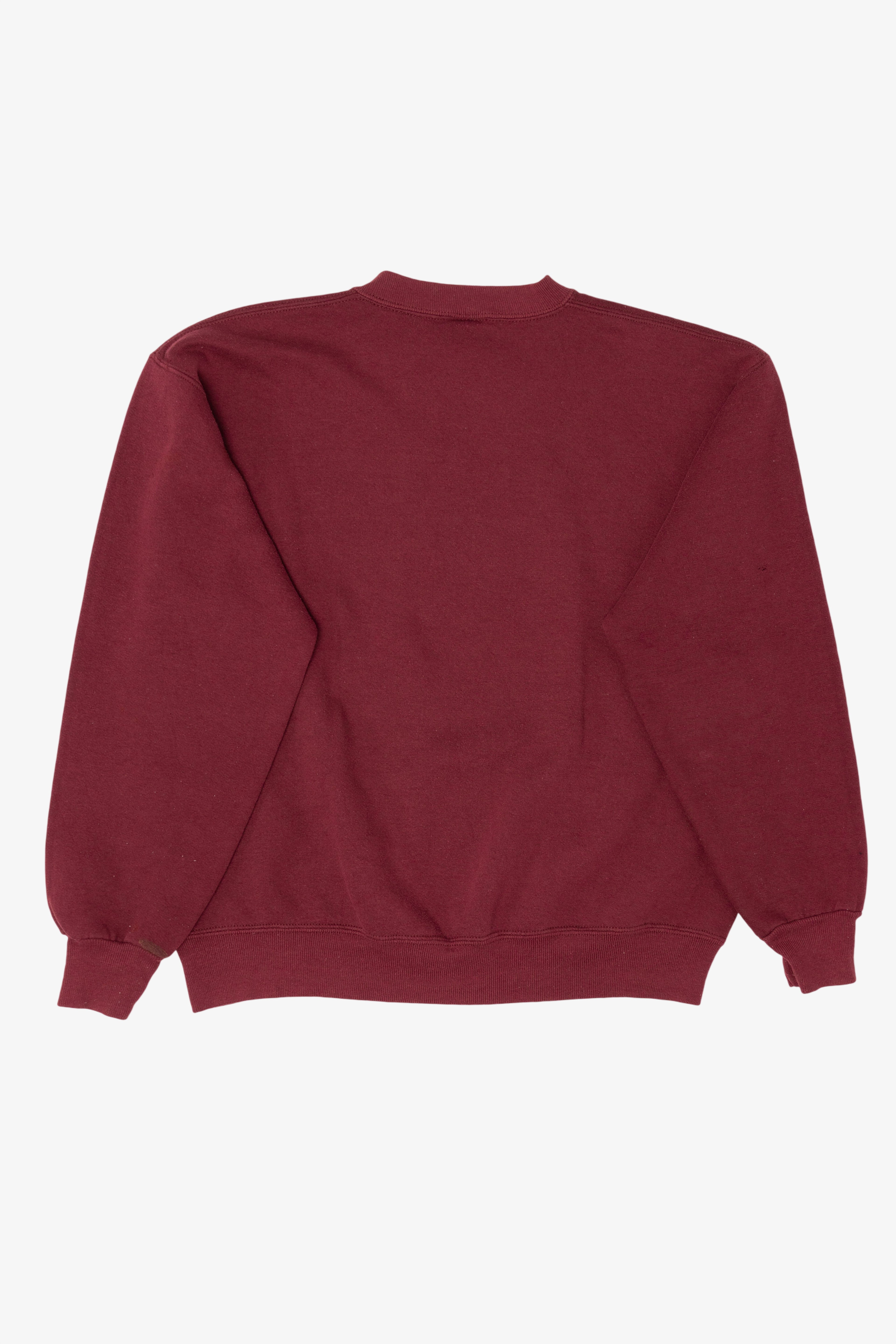 Vintage Burgundy St. Mary's Basketball Sweatshirt (1990s)