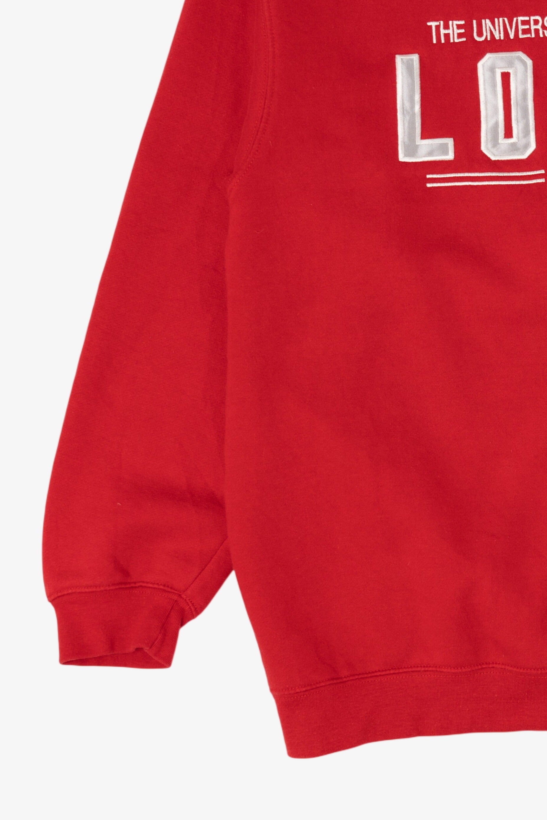 Vintage Red University Of New Mexico Lobos Sweatshirt (1990s)