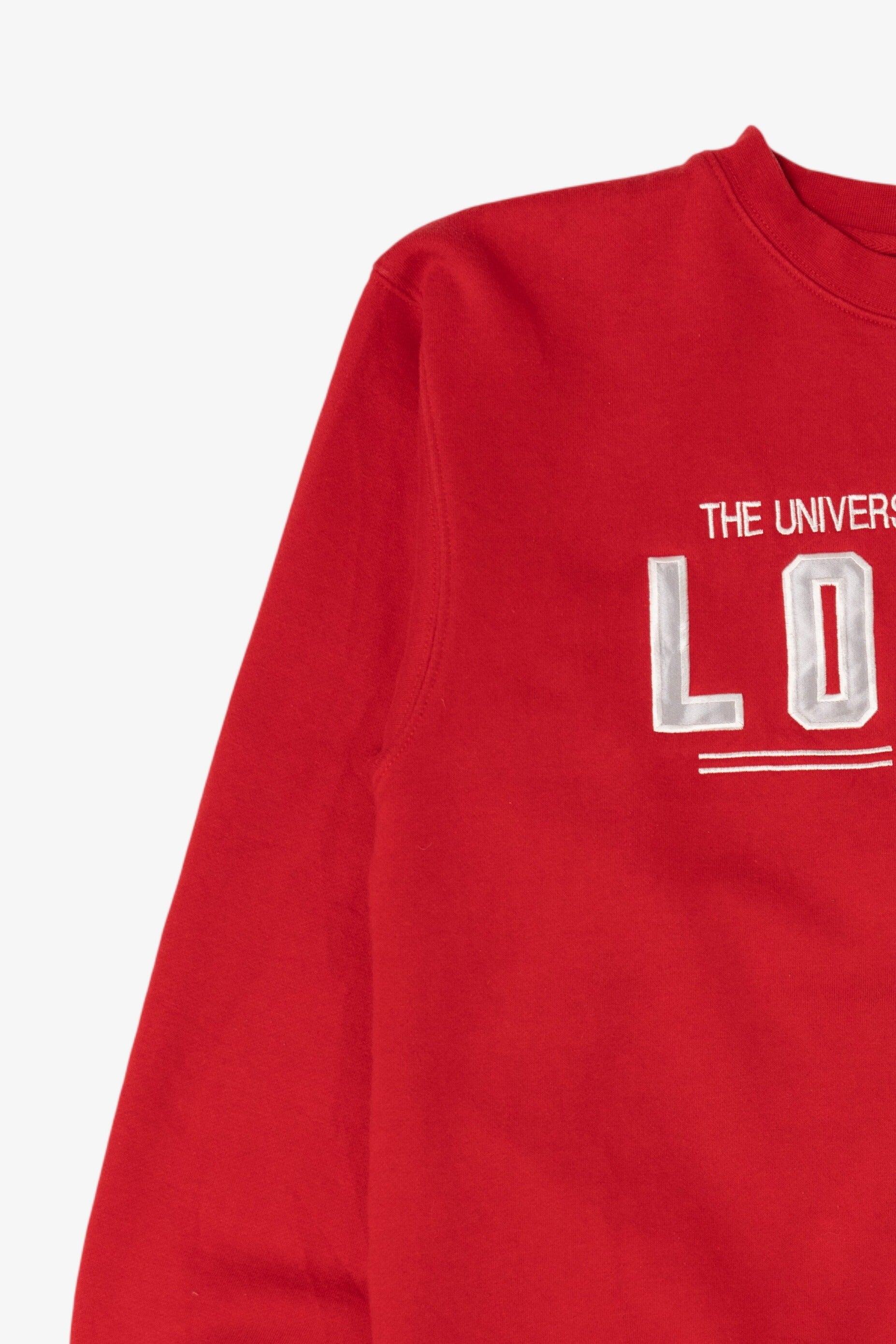 Vintage Red University Of New Mexico Lobos Sweatshirt (1990s)