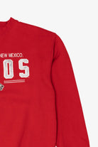 Vintage Red University Of New Mexico Lobos Sweatshirt (1990s)