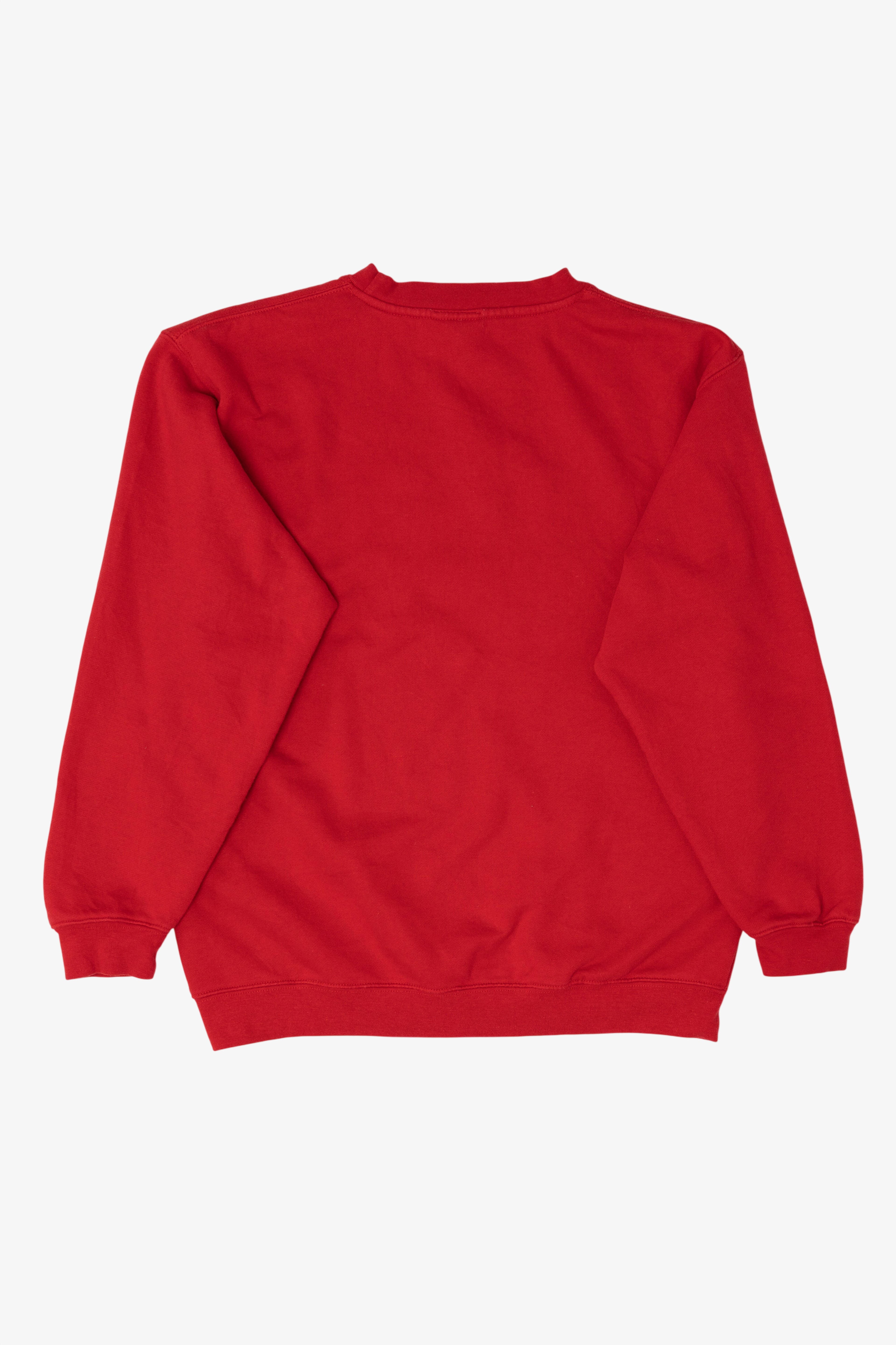Vintage Red University Of New Mexico Lobos Sweatshirt (1990s)