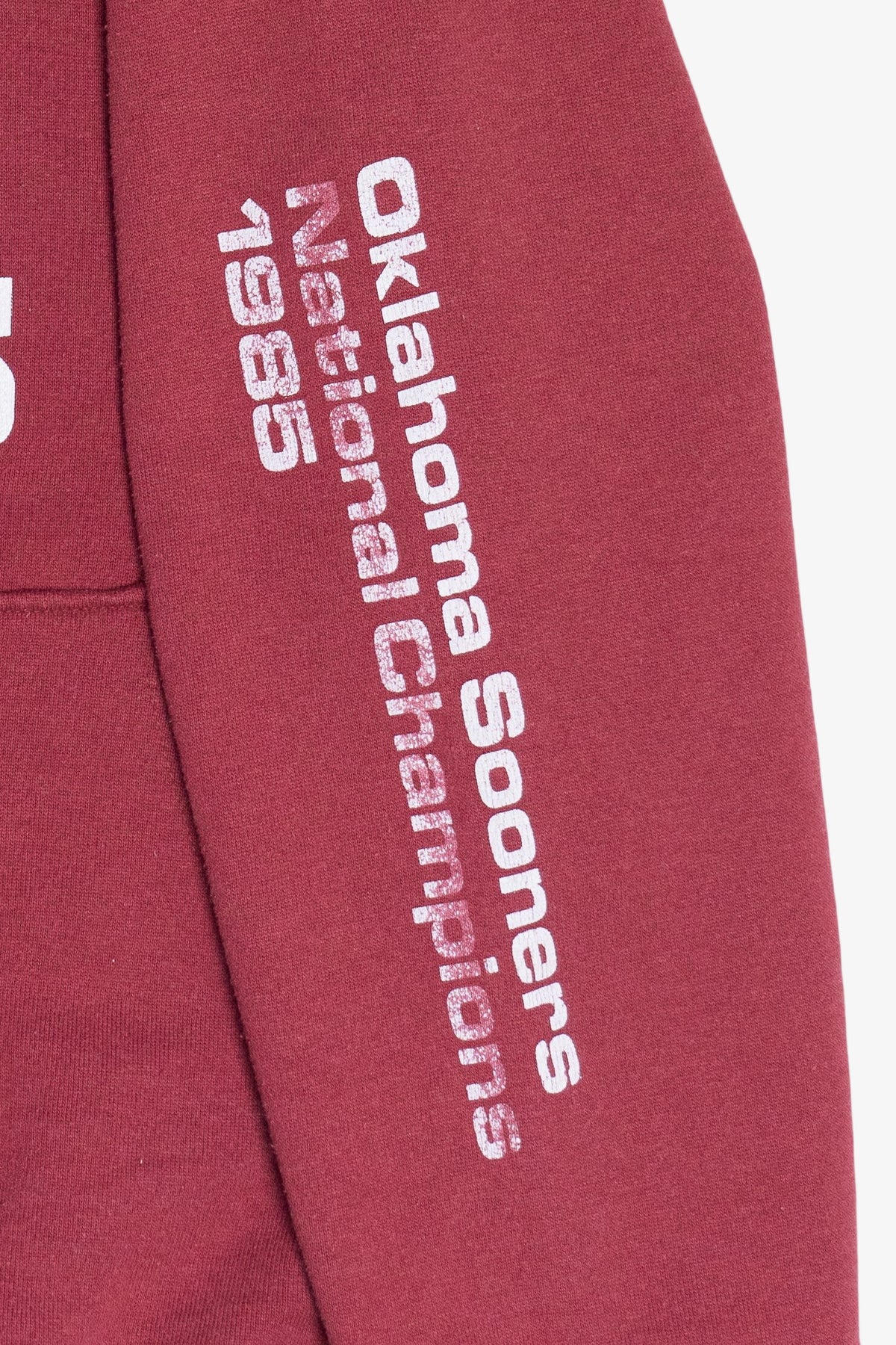 Vintage Oklahoma Sooners "National Champions 1985" Hoodie Sweatshirt (1980s)