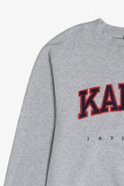 Vintage Kansas Jayhawks Embroidered Mascot College Sweatshirt (2000s)