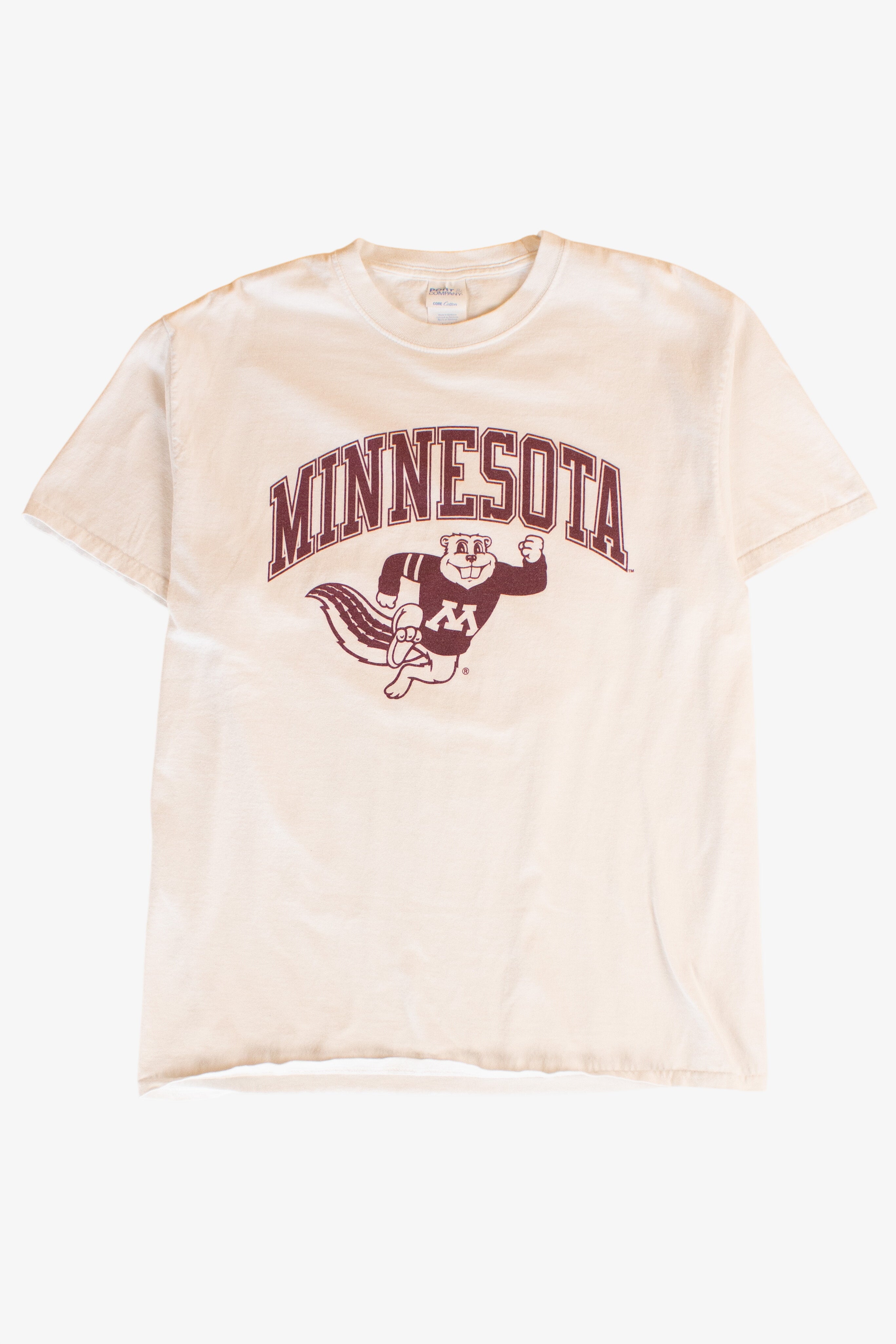 White Minnesota Goldy Gopher T-Shirt (2010s)