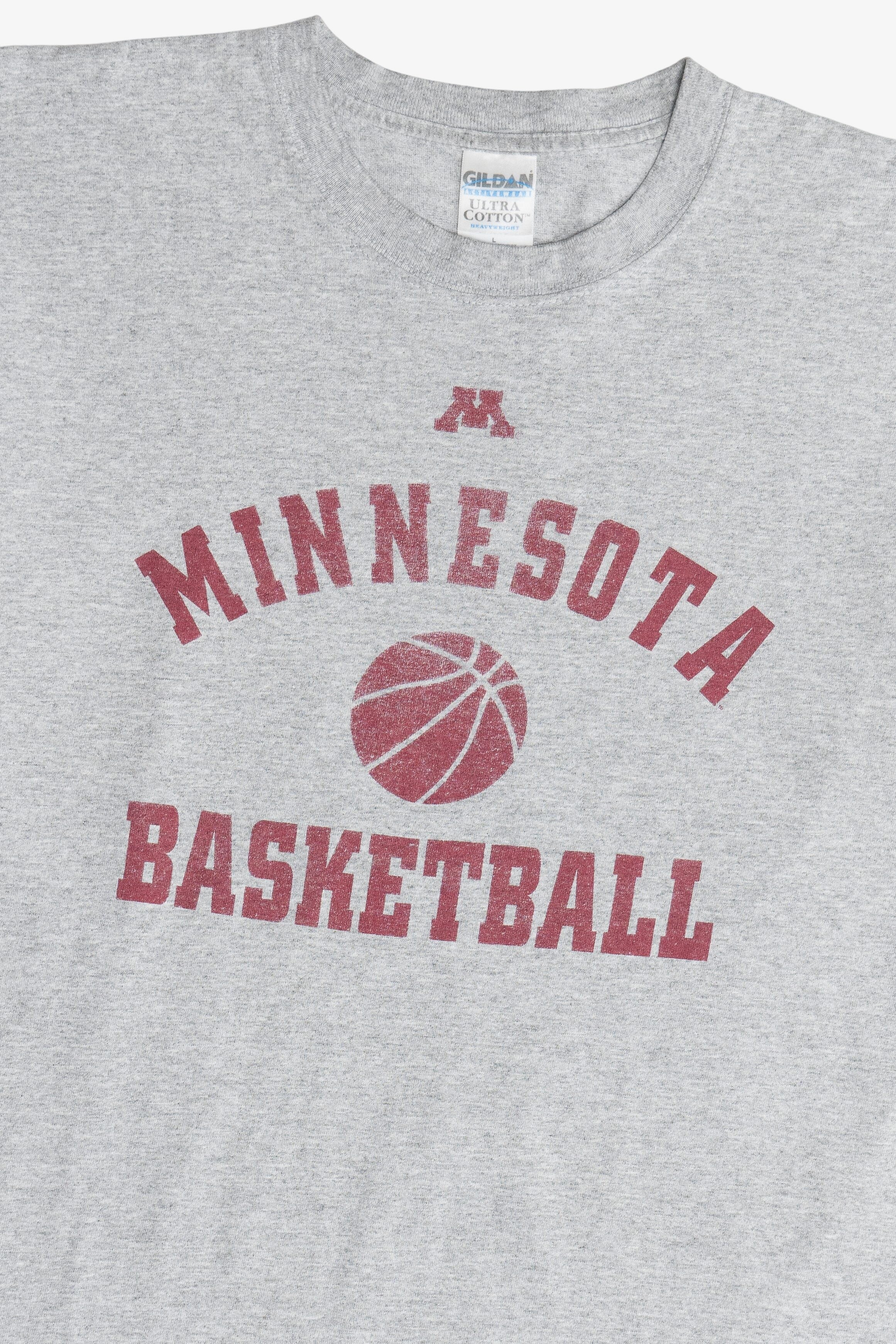 Vintage "Minnesota Basketball" University Of Minnesota College T-Shirt (2000s)