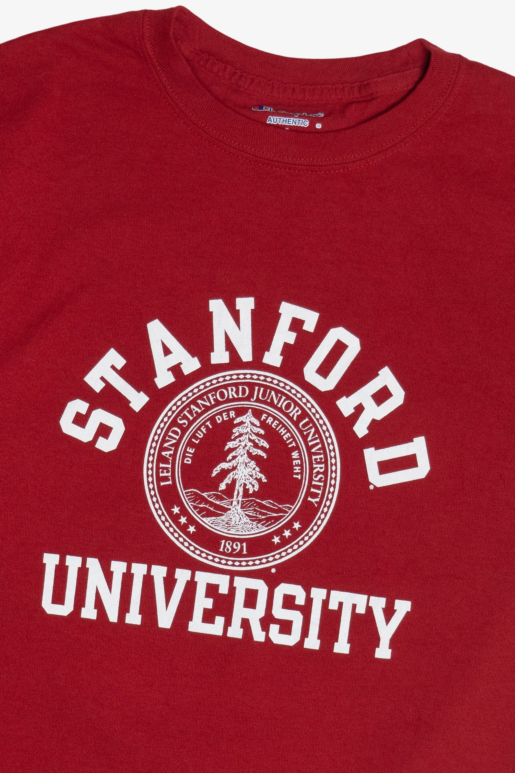 Champion "Stanford University" Crest T-Shirt (2010s)
