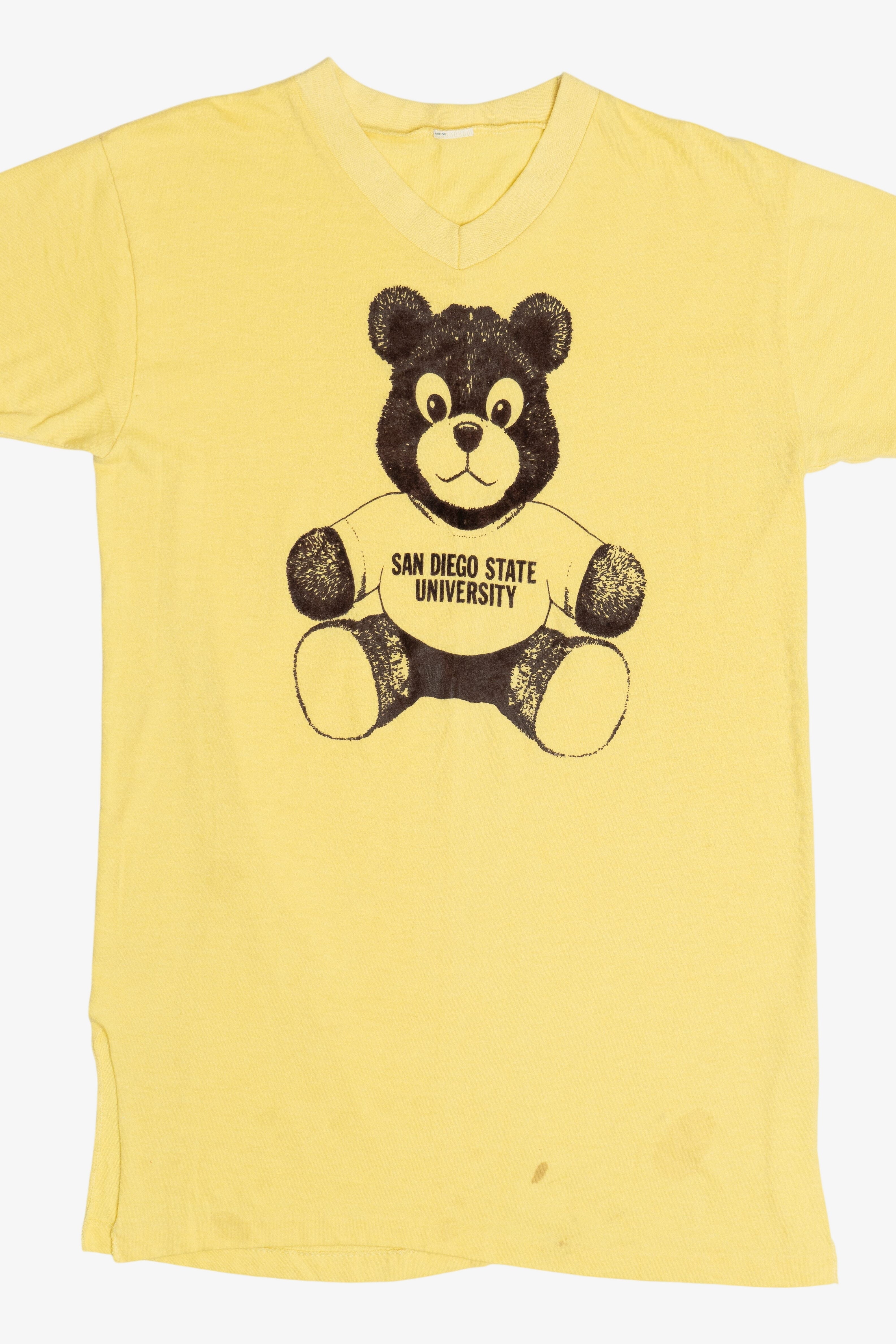 Vintage "San Diego State University" Teddy Bear Sleep Shirt (1990s)