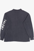 Vintage "Face The Day" "Emerson Independent Video" "Talent" Long Sleeve T-Shirt (1990s)