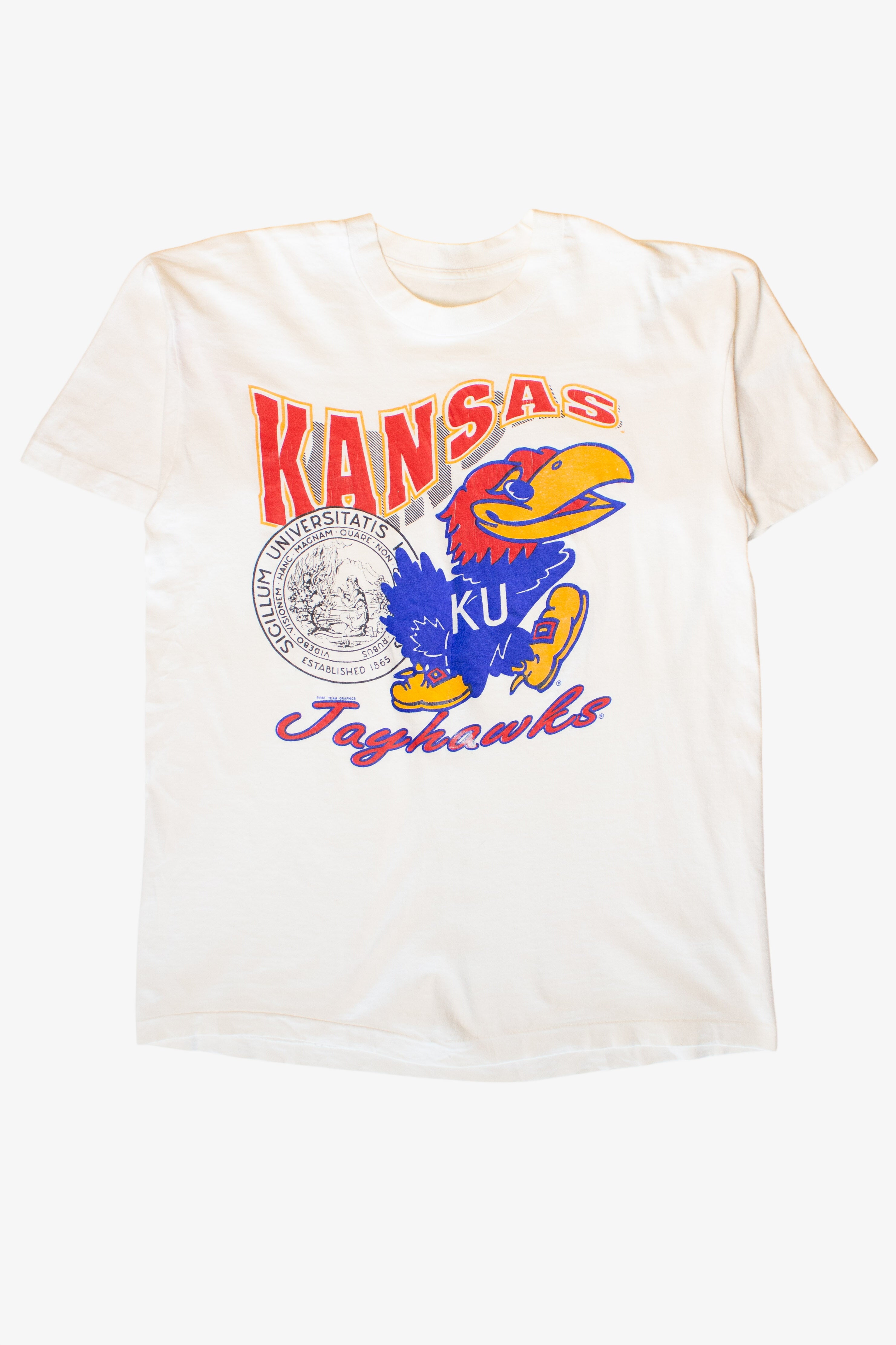 Vintage Kansas Jayhawks T-Shirt (1990s)