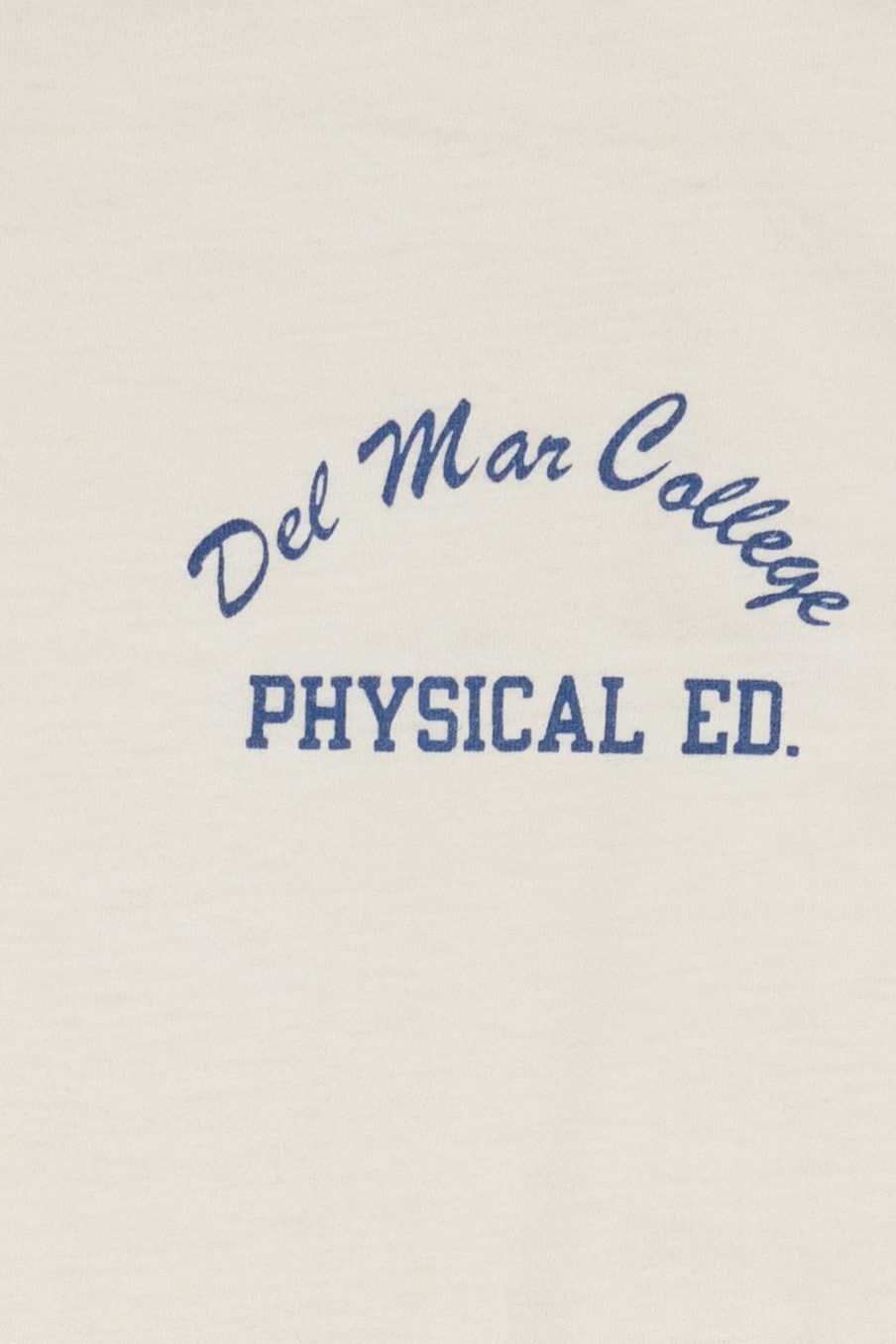 Vintage Del Mar College Physical Education Champion Ringer T-Shirt (1990s)