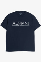 Navy Blue "Emory University" "Alumni" Champion College T-Shirt (2010s)