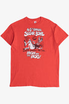 Vintage Alabama Vs. Arkansas 46th Annual Sugar Bowl Distressed T-Shirt (1980s)