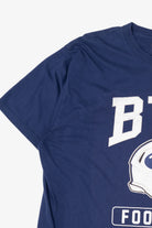 Navy Blue Brigham Young University Football T-Shirt (2010s)