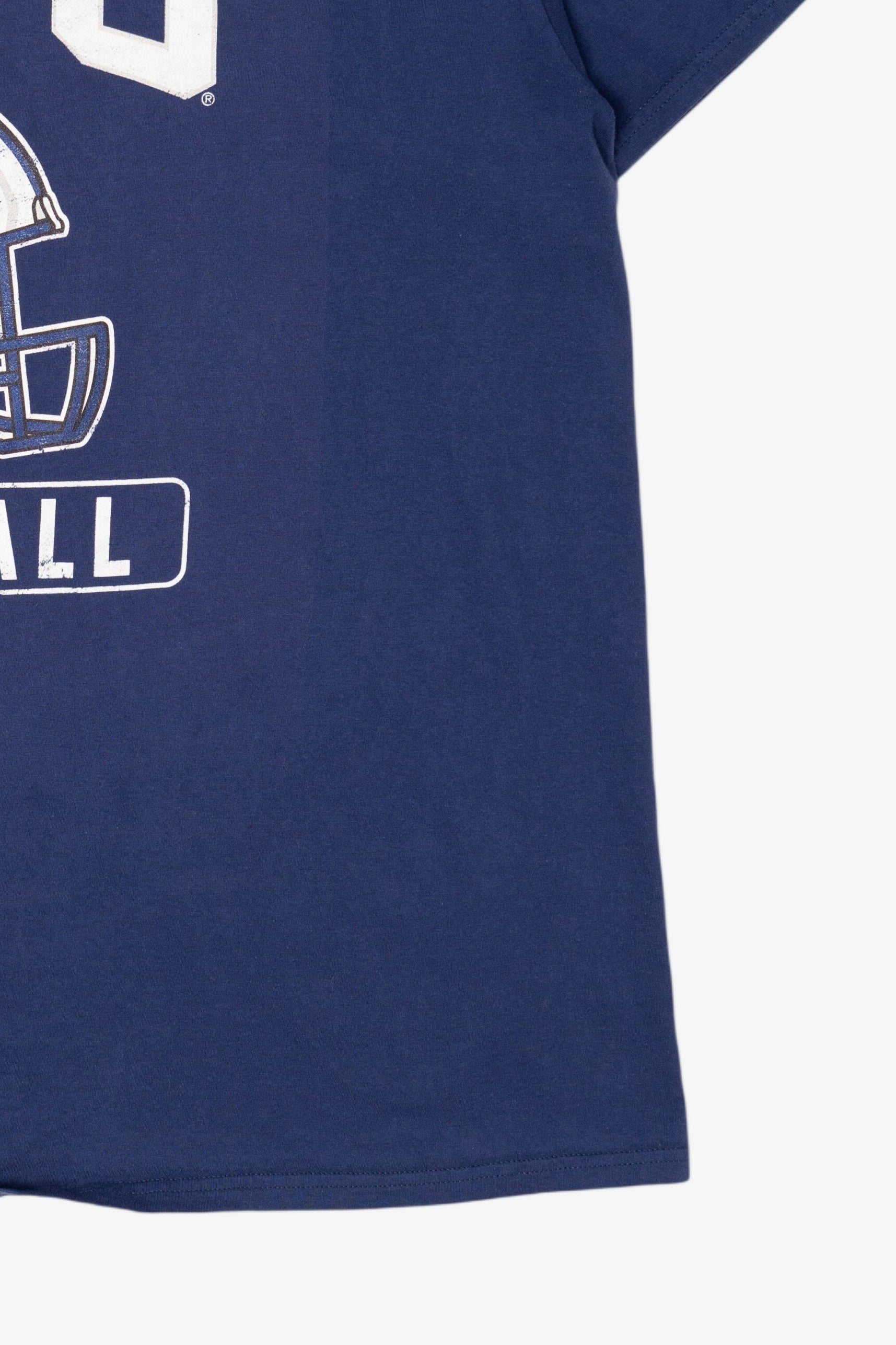 Navy Blue Brigham Young University Football T-Shirt (2010s)