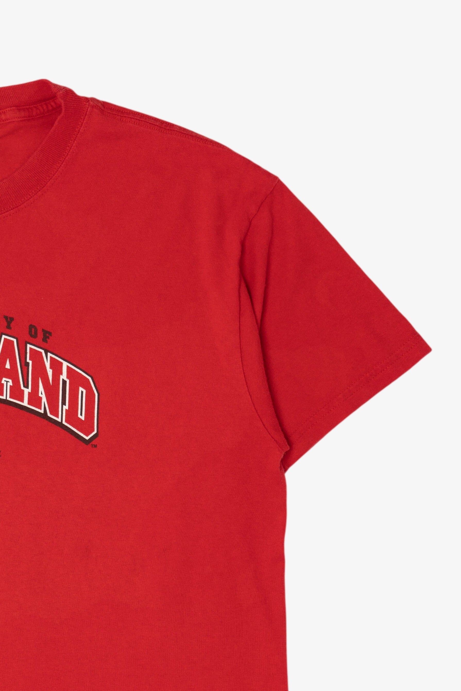 Vintage Red University Of Maryland Terrapins T-Shirt (1990s)