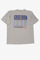 Gray NCAA Florida Gators Grid Iron 2008 T-Shirt (2000s)