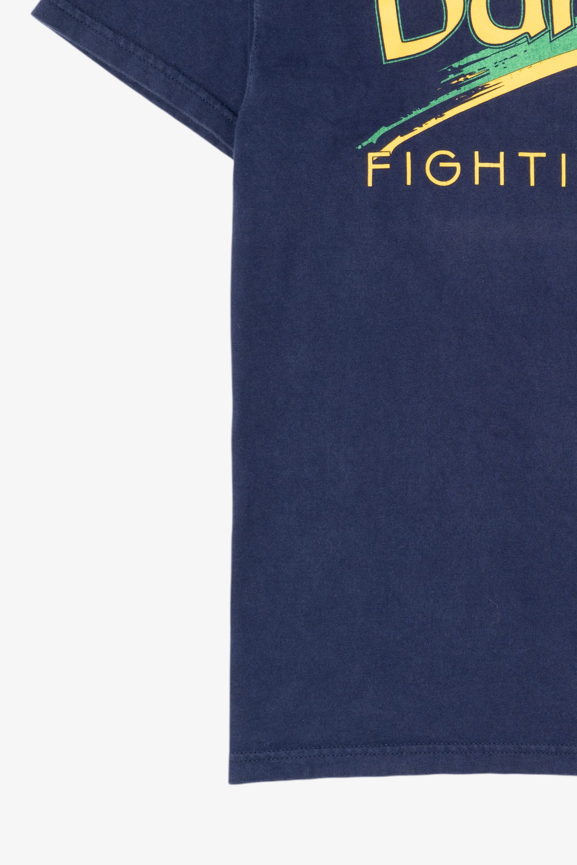 Vintage Navy Blue Notre Dame Fighting Irish T-Shirt (1990s)