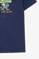Vintage Navy Blue Notre Dame Fighting Irish T-Shirt (1990s)