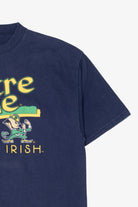 Vintage Navy Blue Notre Dame Fighting Irish T-Shirt (1990s)