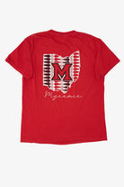 Red Miami University Myaamia T-Shirt (2010s)