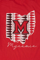 Red Miami University Myaamia T-Shirt (2010s)