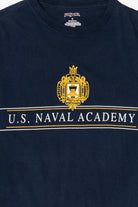 Vintage Navy Blue U.S Naval Academy T-Shirt (2000s)