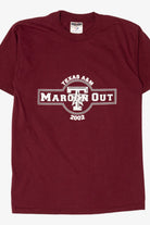 Vintage Burgundy Texas A&M "Gig'em Aggies" T-Shirt (2000s)