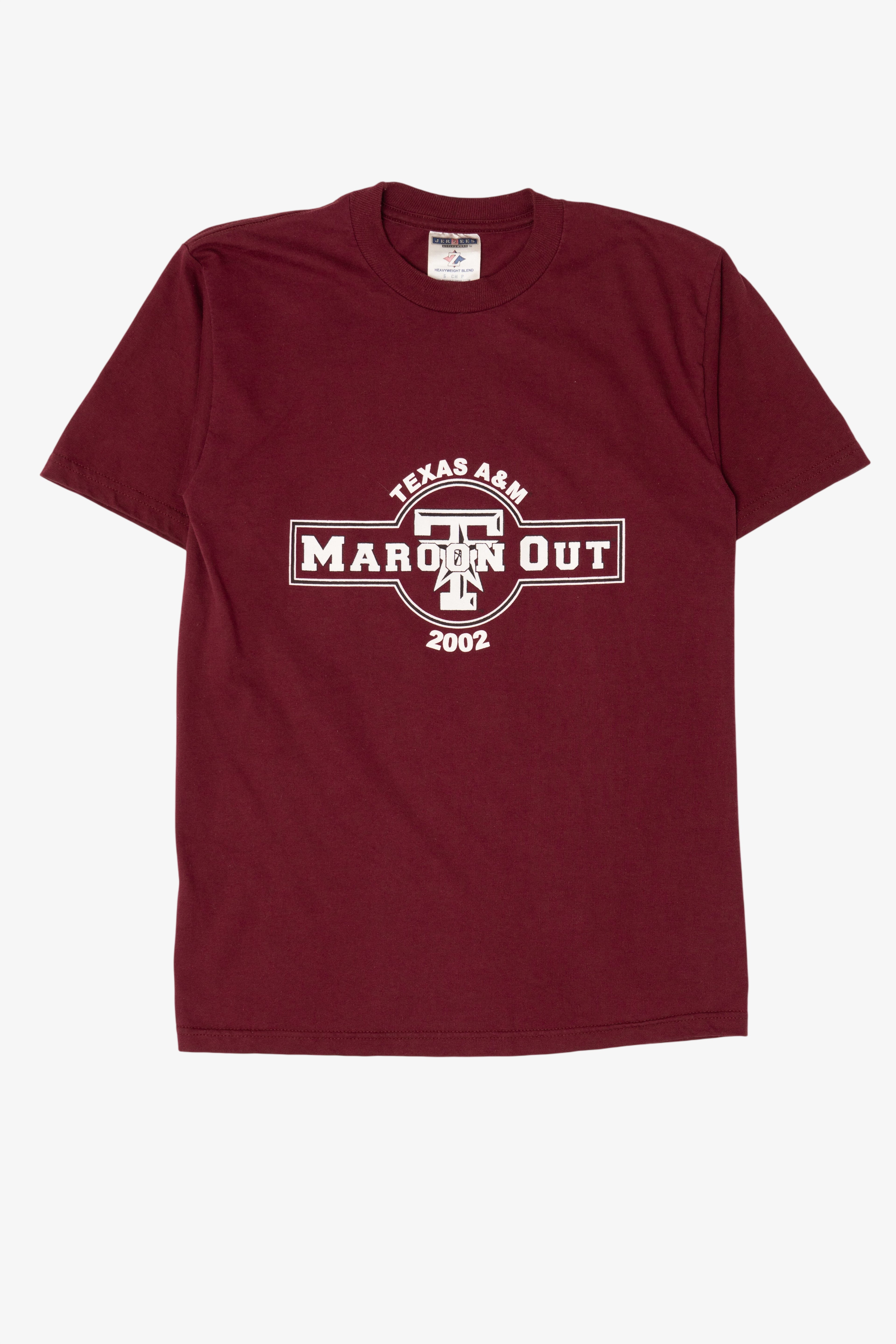 Vintage Burgundy Texas A&M "Gig'em Aggies" T-Shirt (2000s)