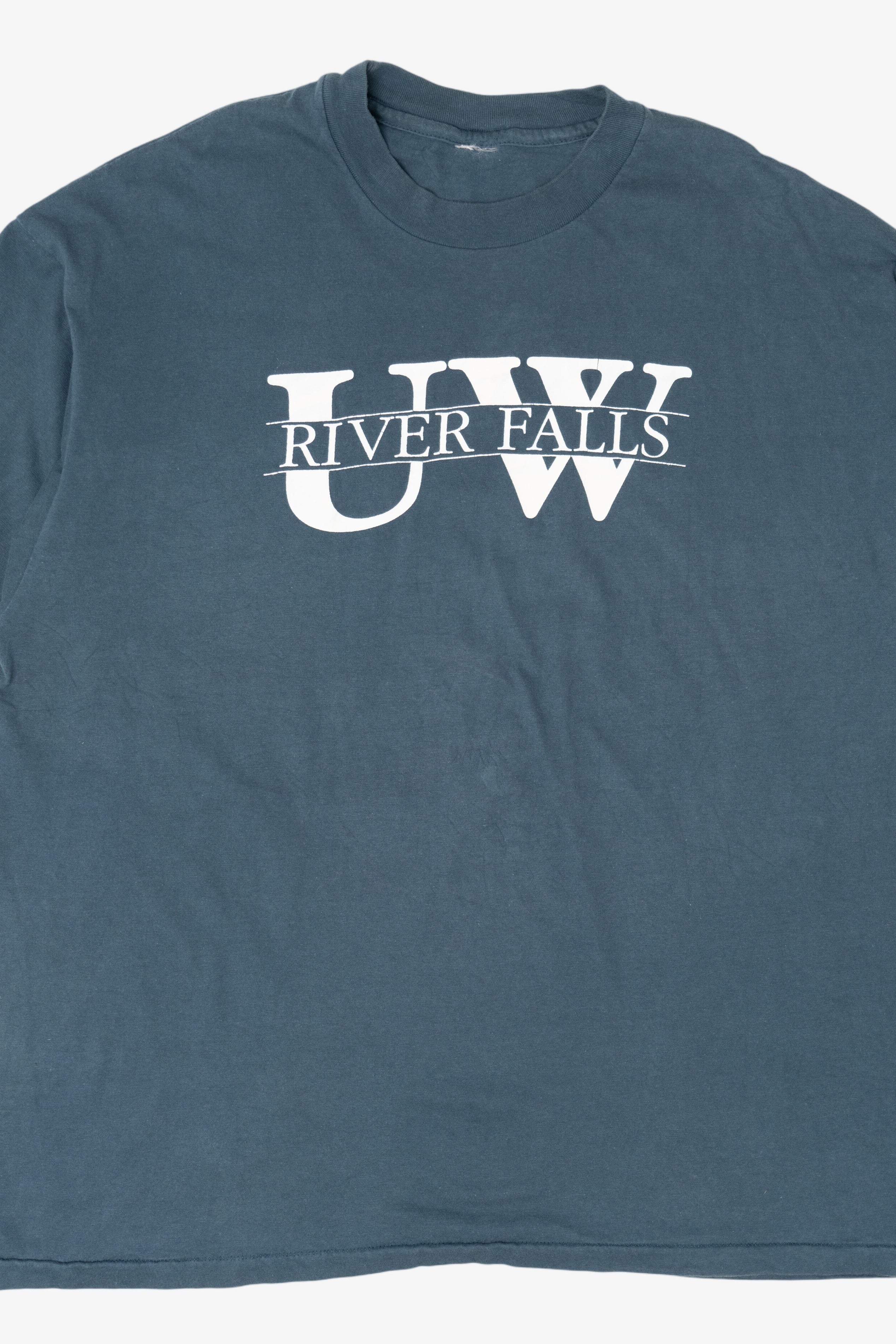Vintage University Of Wisconsin River Falls Single Stitch T-Shirt (1990s)