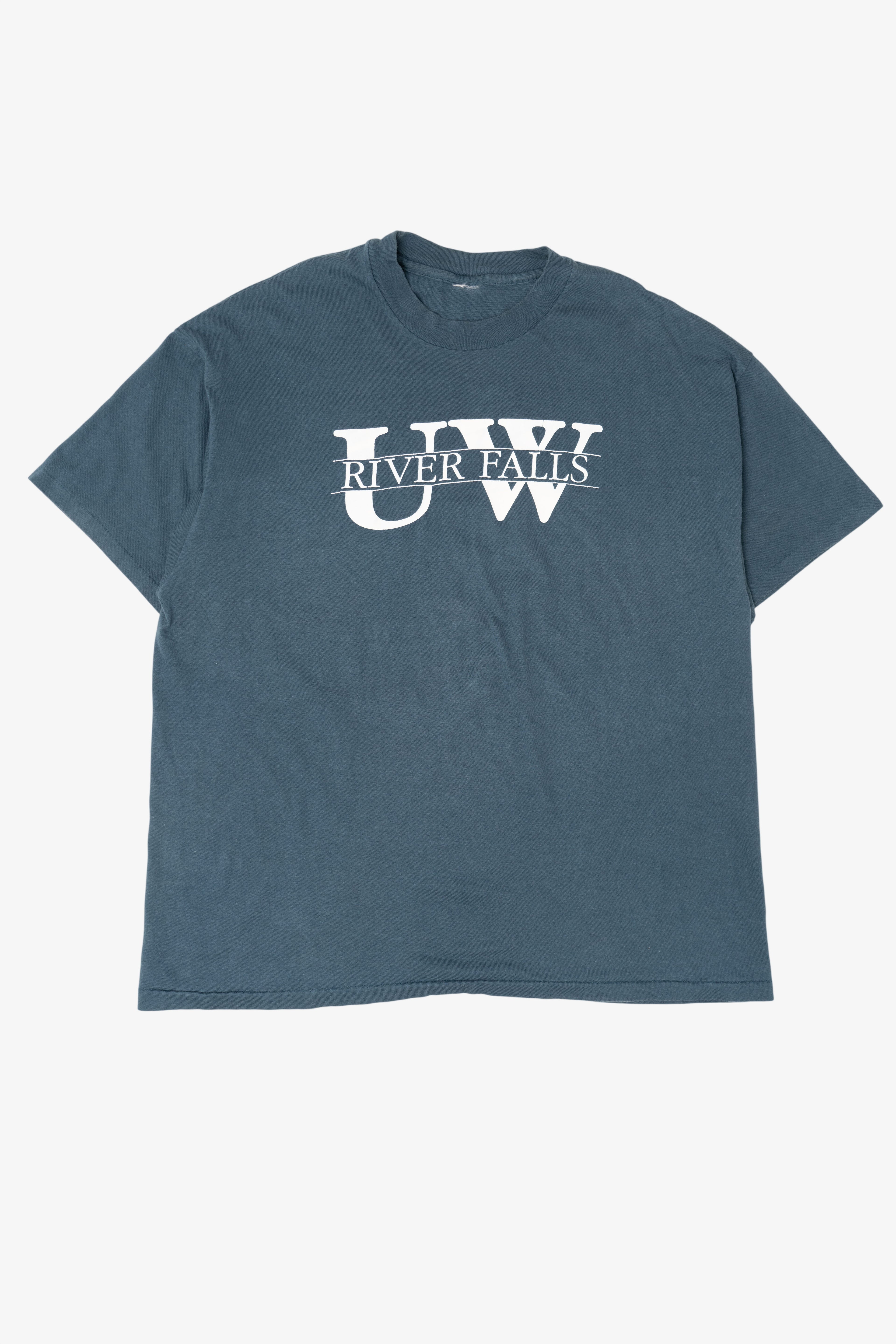 Vintage University Of Wisconsin River Falls Single Stitch T-Shirt (1990s)