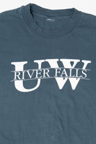 Vintage University Of Wisconsin River Falls Single Stitch T-Shirt (1990s)