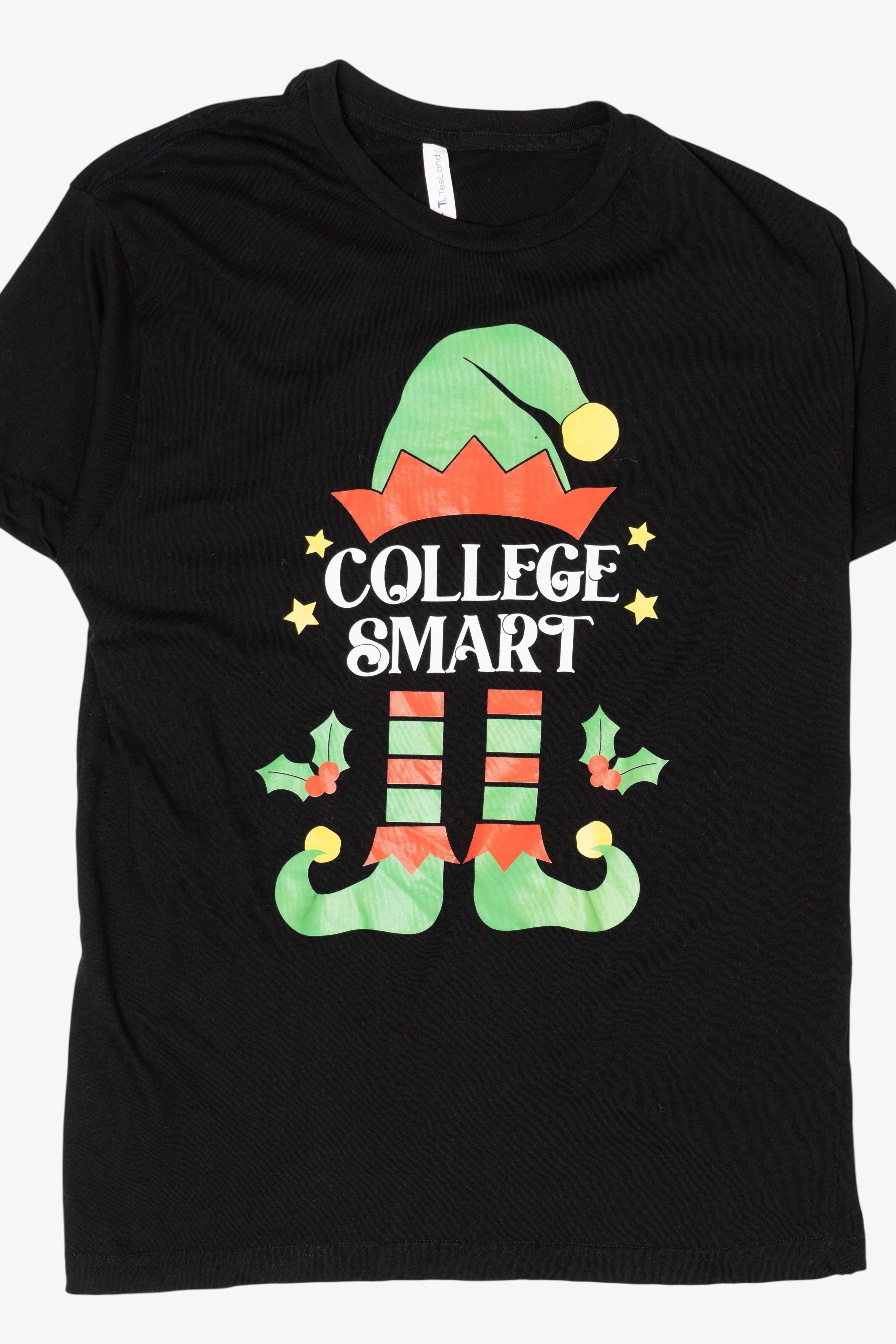 Christmas Elf "College Smart" T-Shirt (2020s)